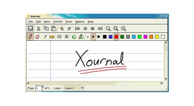 Xournal (Windows) software [denisauroux]